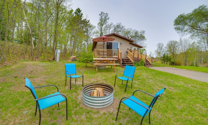 Townsend Casa | Lakefront Wisconsin Home w/ Boat Dock & Fire Pit!