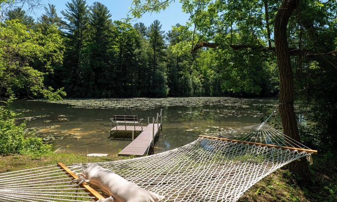 Glendale Cabina | Lakeshore cabin with beach and dock