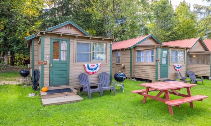 Inlet Cabaña | Lakeside Getaway, Just Steps Away from Fourth Lake Here at Stiefvater's Lakeside Cottages!