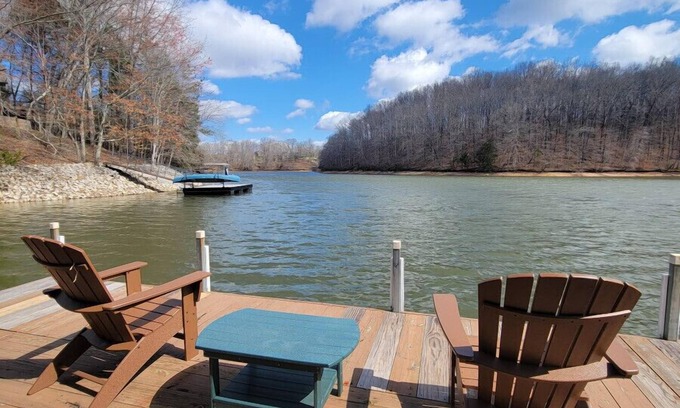 Winchester Casa | Lakeside Haven w/Dock/Slip, Fire Pit, Game Room, Kayaks,