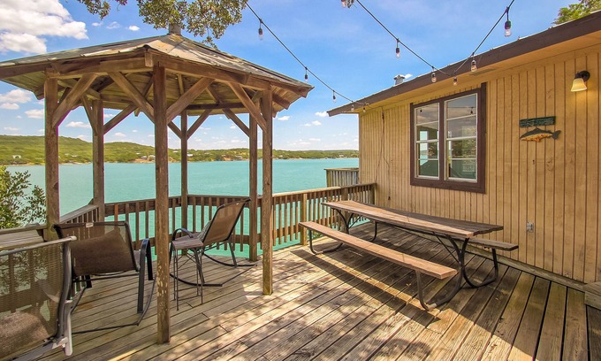 Lakehills Casa | Lakeside Living @ It's Finest! 180 degree Medina Lake Views!!