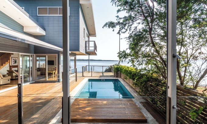 Central Coast Casa | Lakeside Retreat for Families & Groups – Spacious 5-Bedroom Home with Pool