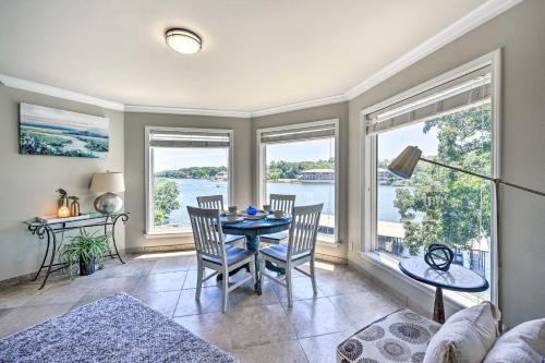 Lake Hamilton Apartamento | Lakeview Blue Oasis in Hot Springs Lake Access
