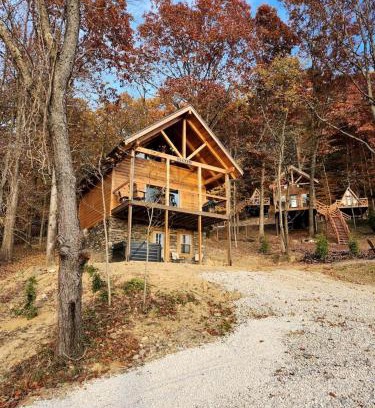 Scio Casa | Lakeview Cabin Perfect for Groups with Hot-Tub in Ohio