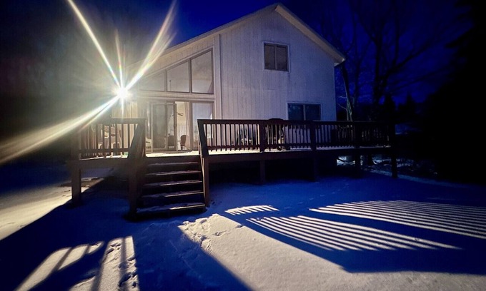 Au Gres Cabina | Home-Confortable-Vista al Lago-Wildlife-Baño Privado