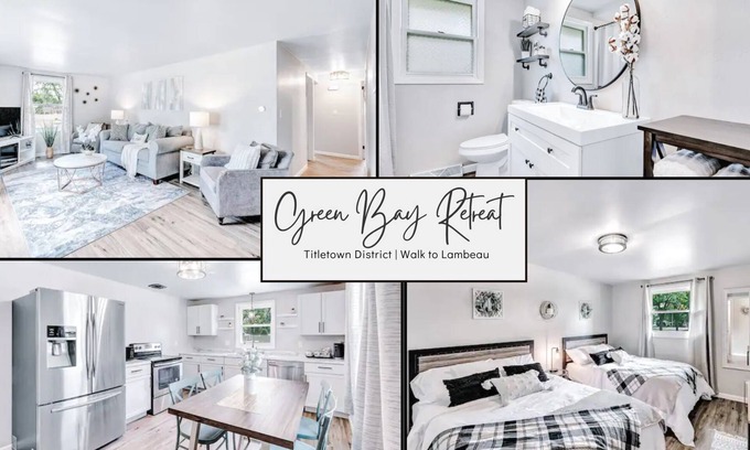 Green Bay Casa | Lambeau Retreat! Less than one mile to stadium
