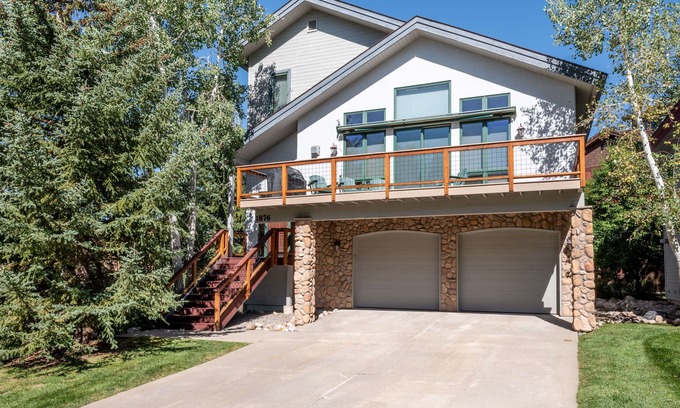 Steamboat Springs Cabina | Landings Lodge | Air Conditioning | Pet Friendly Mountain Home