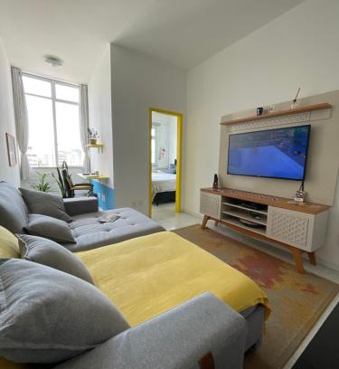 Bairro de Fatima Apartamento | Lapa a 5 Minutos, Apartamento Moderno com Vista e Conforto