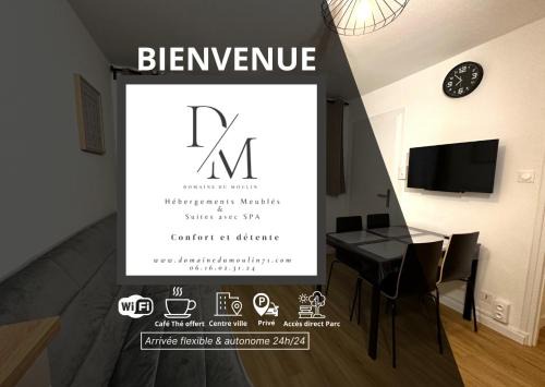Le Creusot Apartamento | LAppart de Droite Confort en ville avec parking privé