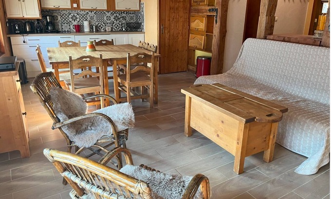 Molines-en-Queyras Apartamento | Larch country!