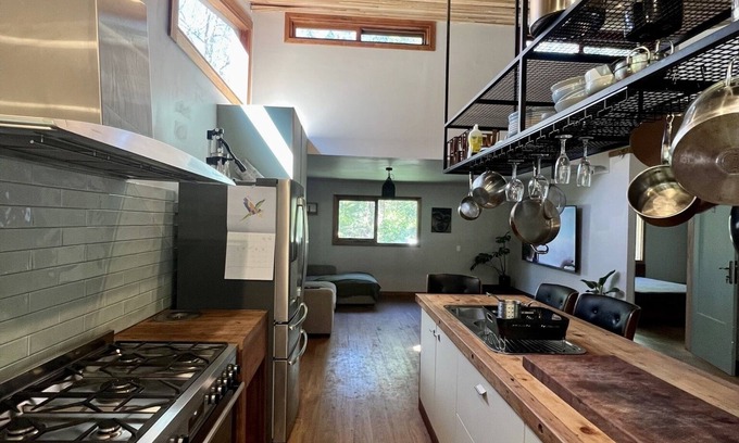 Bungwahl Casa | Large 2 bedroom house on 1acre of permaculture garden