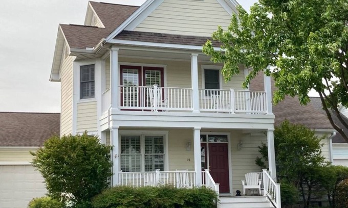 Ocean View Casa | Large 5 bed/4 bath house with fence next to tennis courts in Bear Trap Dunes