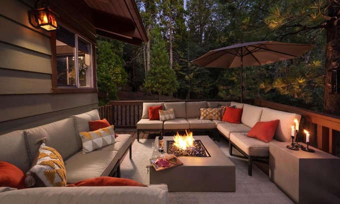 Lake Arrowhead Chalet De Esquí | Large A-Frame Cabin (9 Beds, AC, + Lake Access)