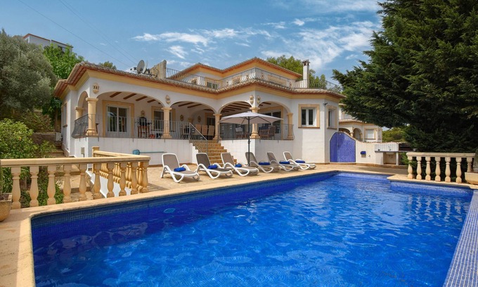 Cap de la Nau Villa | Villa grande y confortable en Jávea, Costa Blanca, España con piscina privada para 8 personas