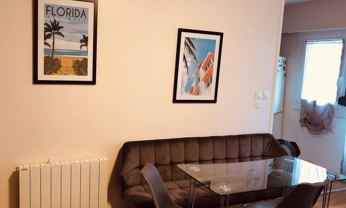 Saint-Pierre - Rene II - Bonsecours Apartamento | Large apartment T2 48 M2 - Place des Vosges & Sciences po area
