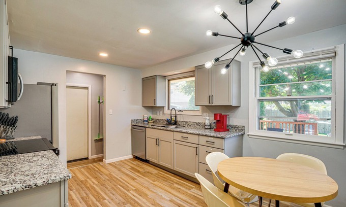 Sheboygan Cabaña | Large Backyard, Walk to Hospital: Sheboygan Abode!