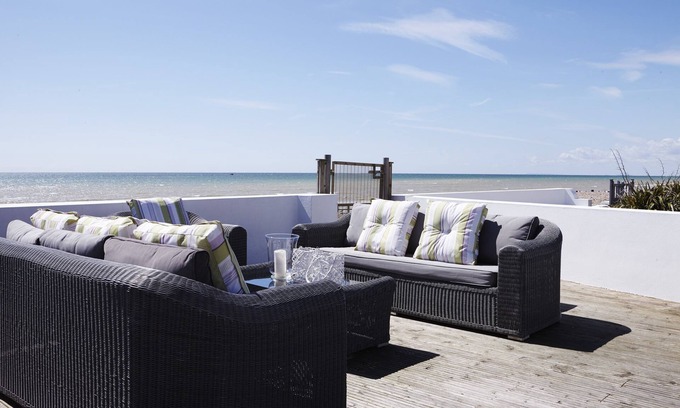 Littlehampton Casa | Gran mansión frente a la playa con vistas al mar, jardines, bañera de hidromasaje, presentada en ITV1