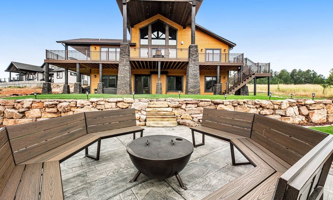 Sturgis Casa | Large Black Hills home near Mount Rushmore with private hot tub & pool table