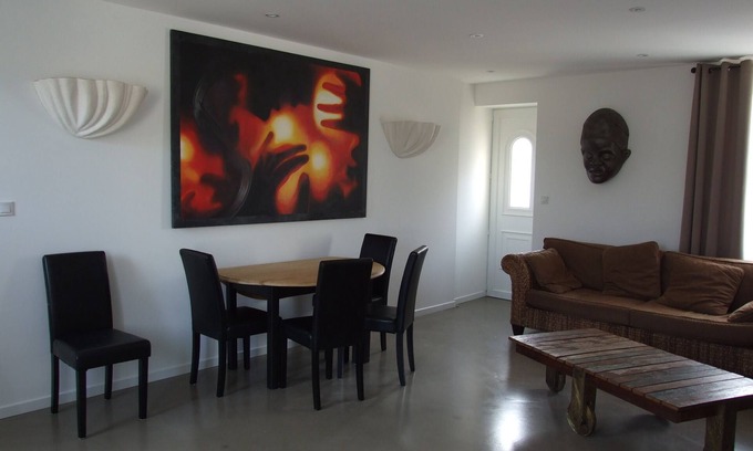 Arvert Villa | Gran villa brillante cerca de las playas (7 km), terraza jardín Wifi Cli