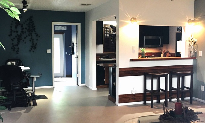 North Port Casa | Large dogs welcome! Cozy & private 2-bedroom 1.5 bath home w/ oversized yard.