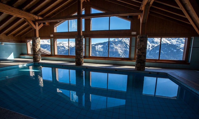 Bisanne 1500 Apartamento | GRANDE DUPLEX DE 120 M2 EN CHALET STANDING MGM CON PISCINA CLIMATIZADA DE 4 ****