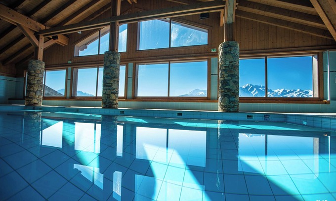 Bisanne 1500 Apartamento | LARGE DUPLEX 115 m2 IN CHALET STANDING MGM WITH HEATED POOL 4 ****