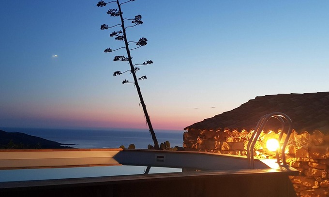 Serra-di-Ferro Casa | Gran familia Villa increíble vista al mar, 10mn de playa Cupabia