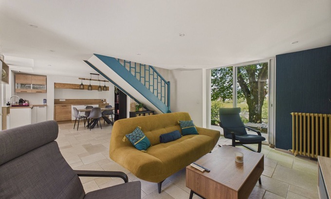 Terrasson-la-Villedieu Chalet De Esquí | Gran jardín y terraza para 7 personas