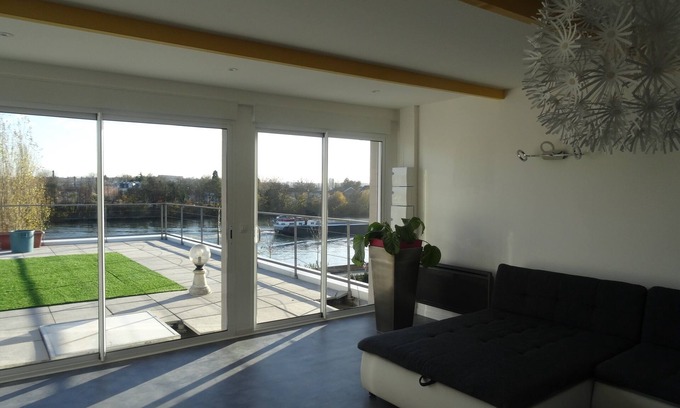 Villeneuve-le-Roi Apartamento | Gran casa rural a orillas del Sena