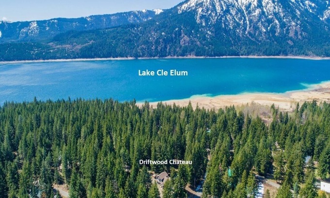 Cle Elum Casa | Large Group Mountain Getaway w/ GameRM+SPA+Summer 3rd Nt Free Limited Avail
