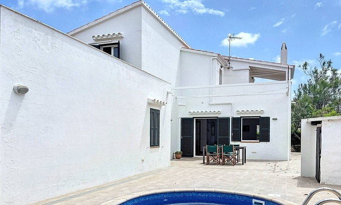 Fornells Casa | Gran casa en Fornells con piscina