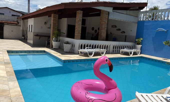 Itanhaem Casa | LARGE HOUSE IN ITANHAEM, 6 BEDROOMS 150 METERS FROM THE BEACH