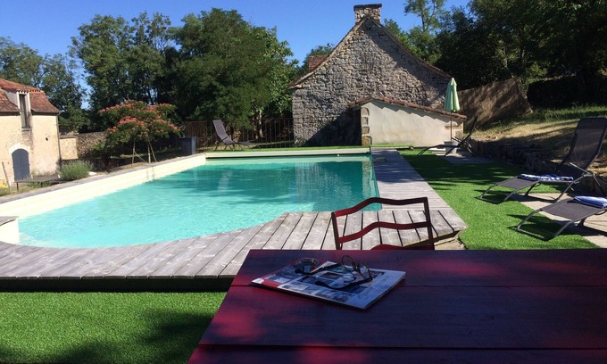 Limogne-en-Quercy Casa | Large house XVIII century in the heart of Quercy Regional Park