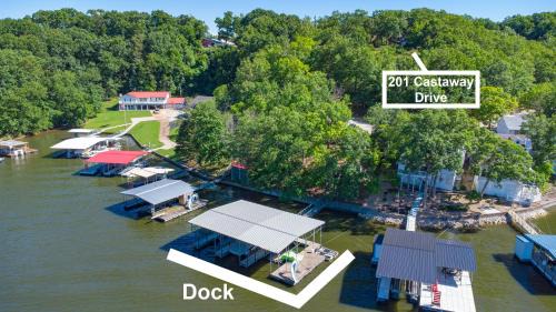 Lake Ozark Casa | Large Lake Tudor Home, Dock, 3 acres, walk to Bagnell Dam , 1 MM