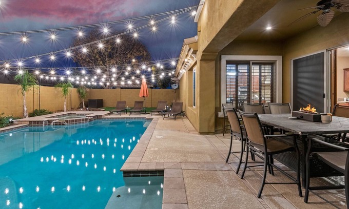 Power Ranch Casa | Large, Lovely Family Home in Gilbert with pool/spa