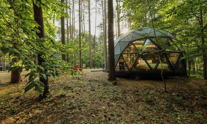 Freeport Cabina | Large, luxurious geodesic dome - 07
