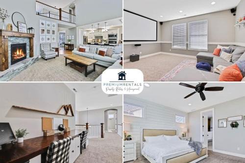 Meridian Casa | Large Modern 6 Bedroom Farmhouse with Custom Theat