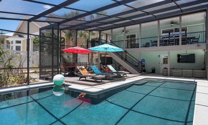Siesta Key Casa | NUEVO LISTADO: Se admiten mascotas, a casa, a bloques de la famosa playa de Siesta Key
