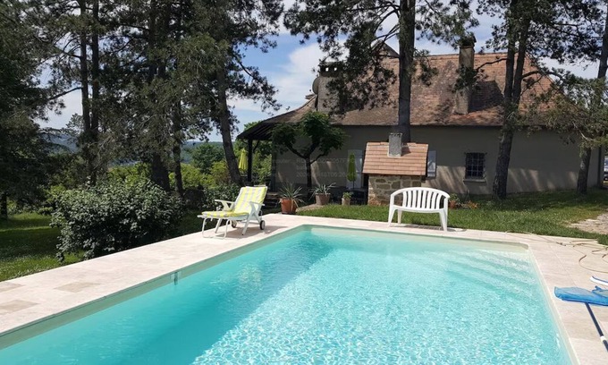 Figeac Casa | Gran casa quercynoise con piscina.