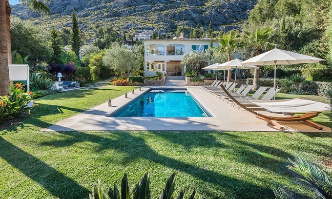 Urbanitzacio la Font Villa | Amplia villa espaciosa, a poca distancia de Pollenca y 5 minutos en coche de las playas
