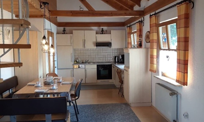 Tannesberg Apartamento | Large vacation home with garden and barbecue facilities (98 sqm)