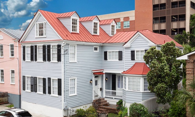 Radcliffeborough Casa | Gran casa en el centro de Charleston