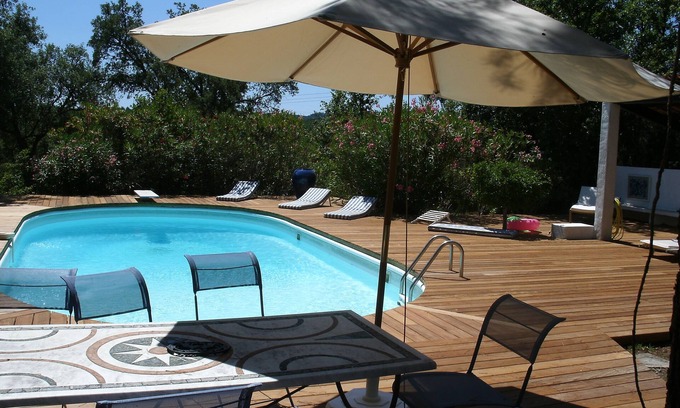Saint-Paul-en-Foret Villa | Hermosa villa grande de 320m2 en dos plantas con piscina, casita de piscina.