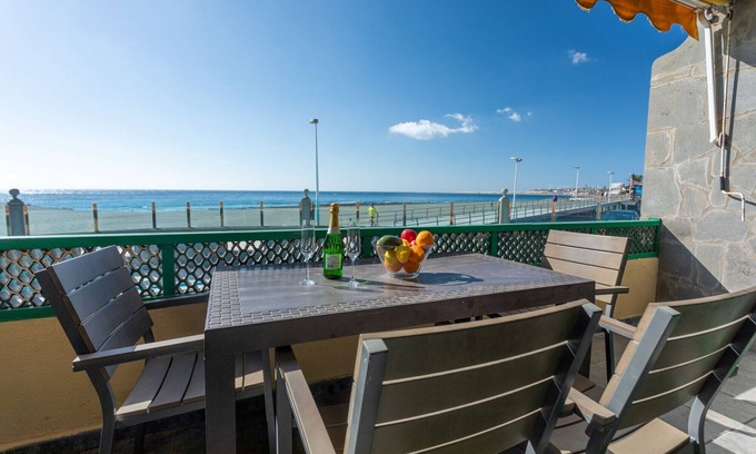 San Agustin Chalet De Esquí | Las Burras Beach terrace&pool By CanariasGetaway