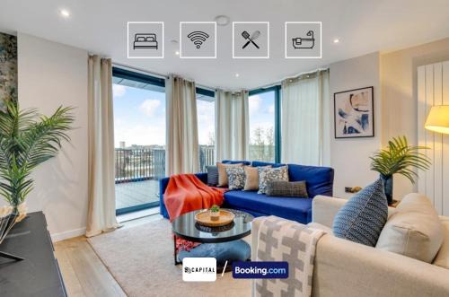 Camden Town with Primrose Hill Apartamento | Last-Minute Grabs l Cozy Apt in Camden Town By Capital Retreats Short Lets & Serviced Accommodation London With Balcony, Free WiFi