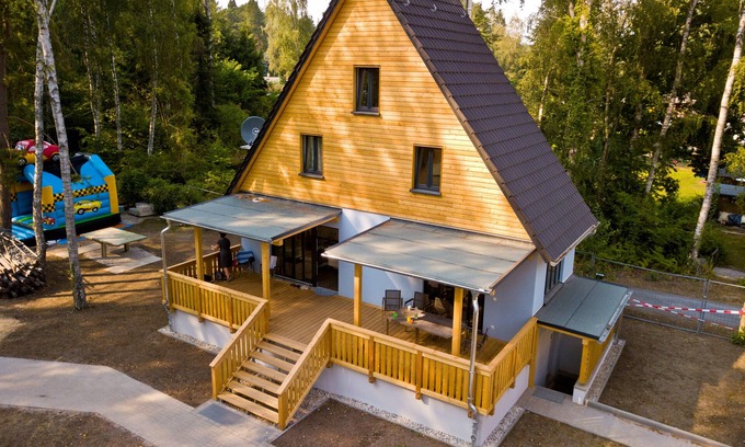 Gorden-Staupitz Casa | lauch3.de - blue vacation home by the lake
