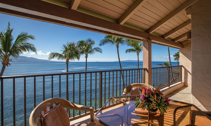 Maalaea Condominio | *Lauloa 410* Maui Prime Oceanfront Condo, New A/C!