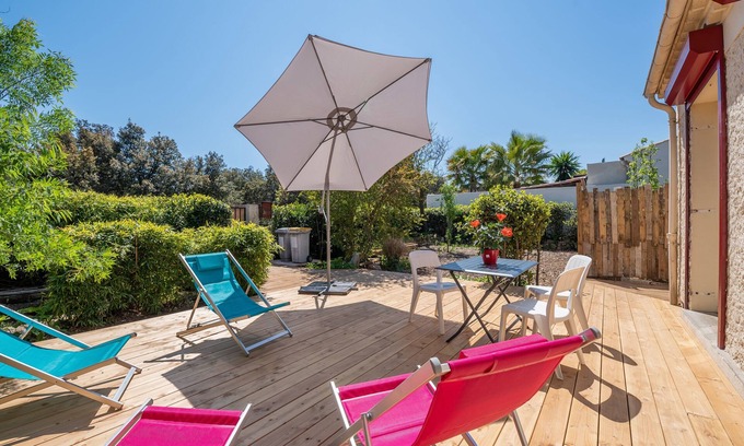 Le Cres Casa | Lavande - Maison 4 chambres proche lac et plage