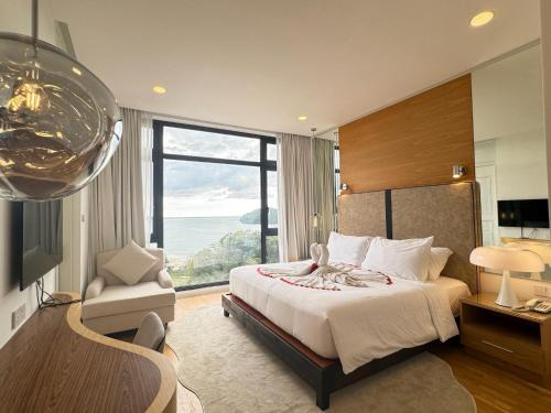 Pantai Tengah Apartamento | Lavanya Sea View Apartment with Resort Access