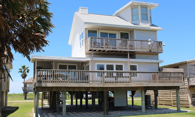 Matagorda Casa | La escapada a la playa perfecta! - Frente a la playa - Vistas increíbles del Golfo - Servicios completos